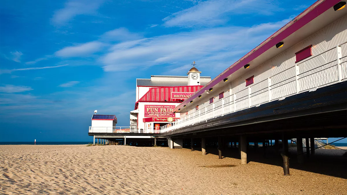 Britannia Pier in Great Yarmouth 