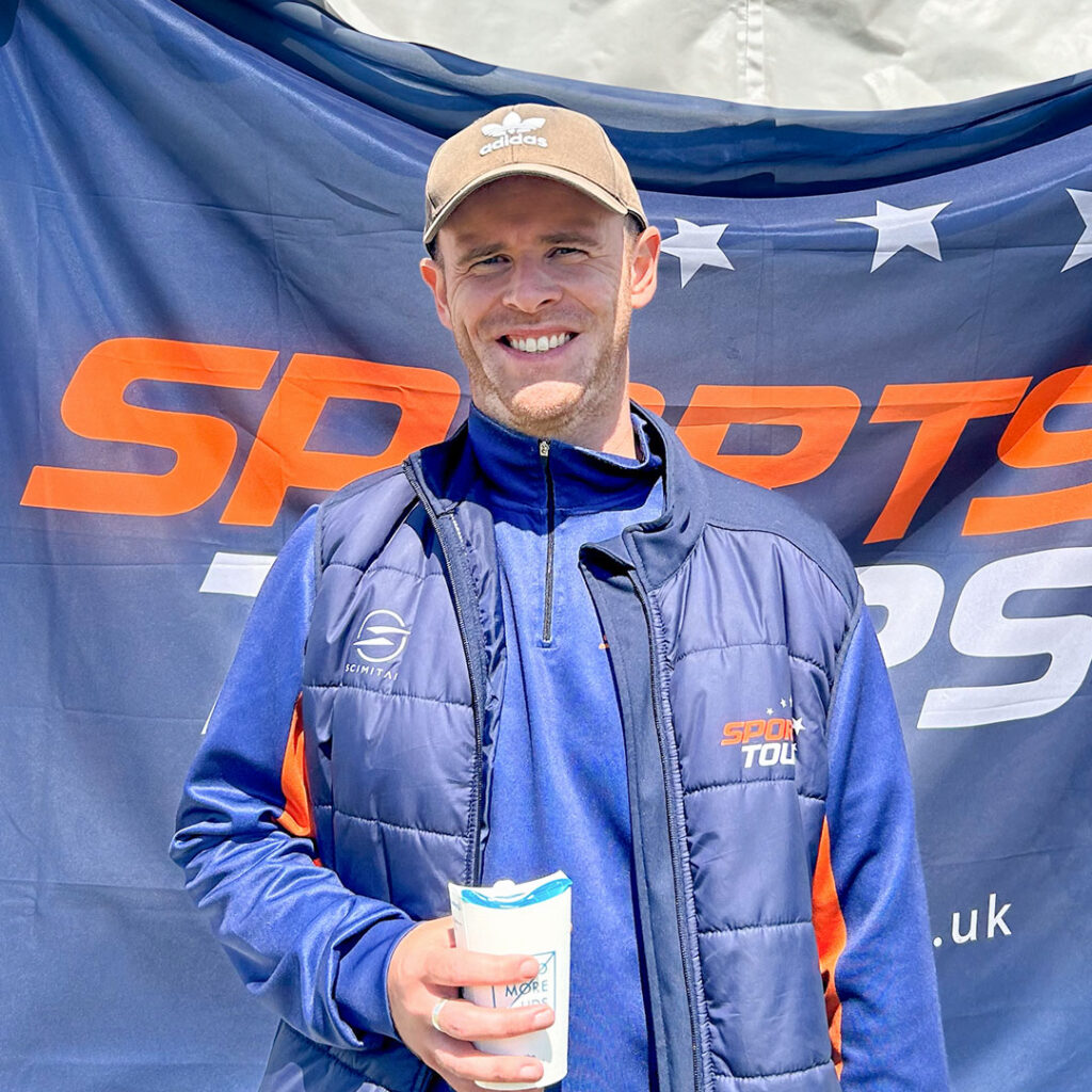 Tom at Sports Tours