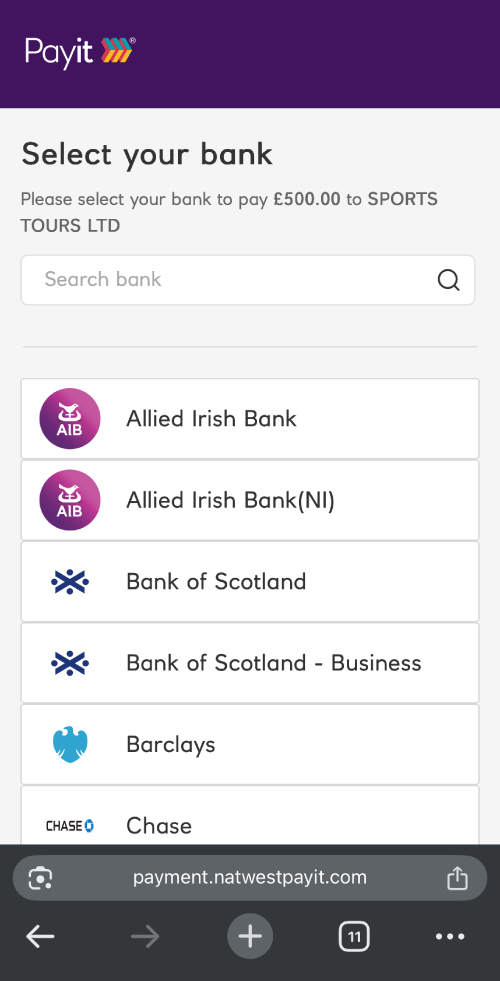 PayIt Screenshot