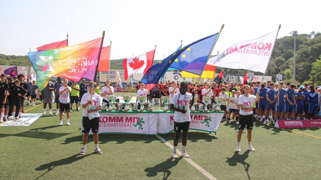 Opening ceremony at Copa Pentecostés